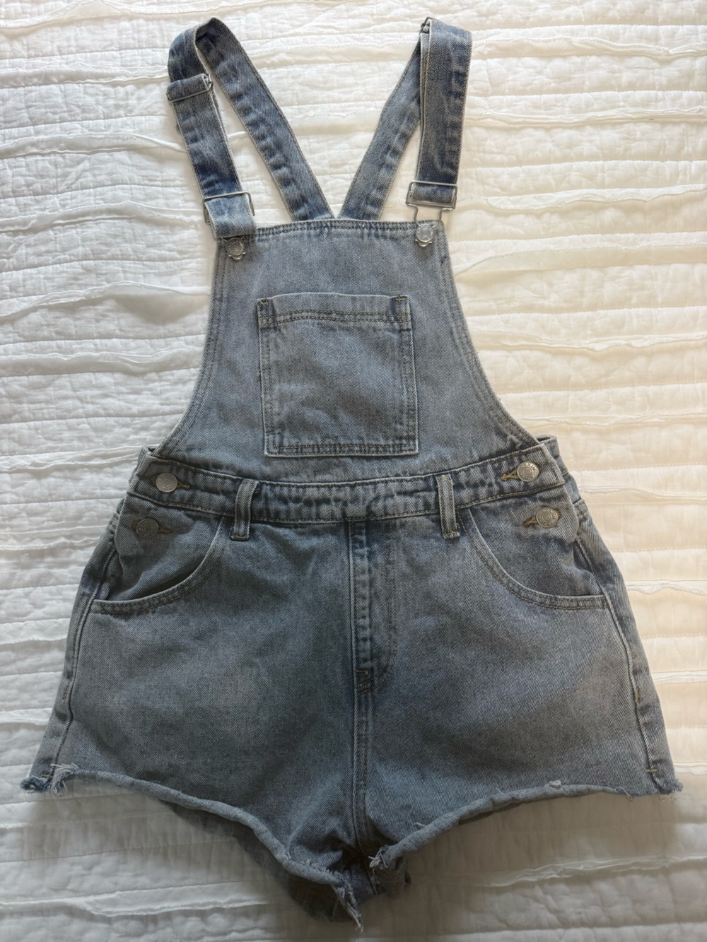 Adika Denim Short Overalls